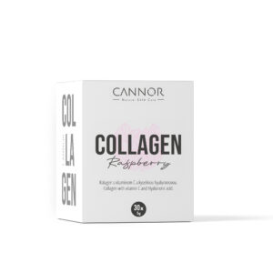 Collagen drink with hyaluronic acid, Cannor, Halal collagen, collagen raspberry, Cannor London UK