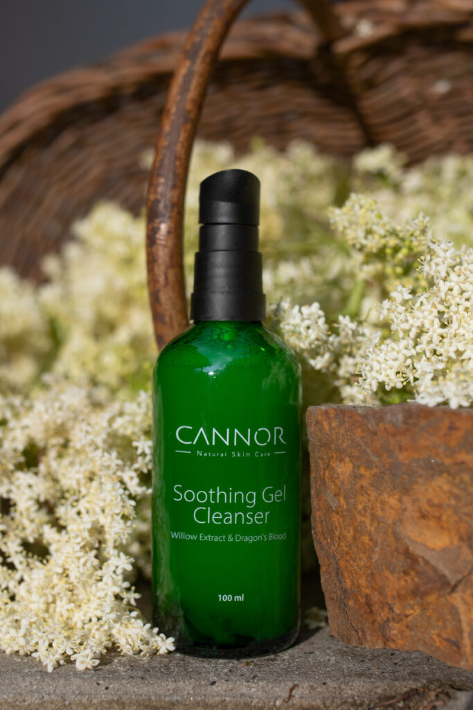 Soothing Gel Cleanser Cannor, Dragon´s blood, Natural gel cleanser, face cleanser, Cannor UK London