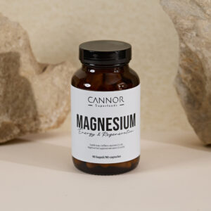 Cannor's Magnesium 2147mg combines 3 organic forms of magnesium with the highest absorbability. Benefits of magnesium.