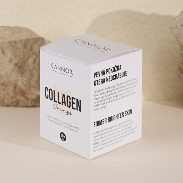 Collagen drink with hyaluronic acid, Cannor, Halal collagen, collagen orange, Cannor London UK